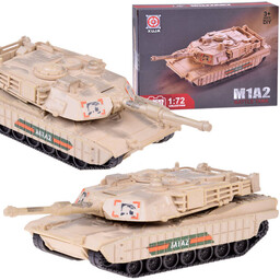 Klocki Abrams M1A2 Amerykański Czołg zbuduj Czołg 1:72