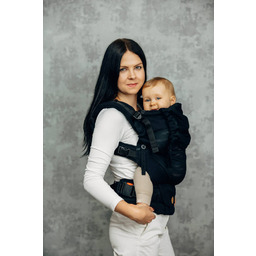 Nosidło siatkowe LennyLamb LennyUpGrade - Heban-Regulowane