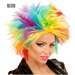Peruka Rainbow Punk