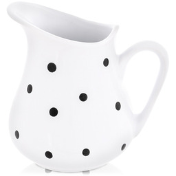 Dzbanek ceramiczny biały 480 ml