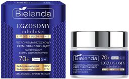 Bielenda Egzosomy Młodości 70+, przeciwzmarszczkowy krem odbudowujący, rozjaśniający