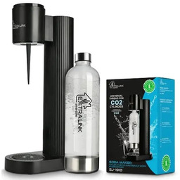 Saturator Extralink SmartLife Hydrospark SJ-191B Czarny Butelka 1L