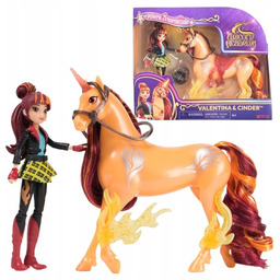 UNICORN ACADEMY ZESTAW FIGURKI VALENTINA I JEDNOROŻEC CINDER