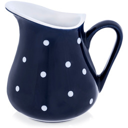 Dzbanek ceramiczny granatowy 480 ml