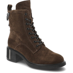 VINCEZA Botki - 89162 KH Khaki/Skóra