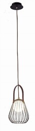 LAMPA wisząca BACOLI LP-1212/1PS BK Light Prestige metalowa