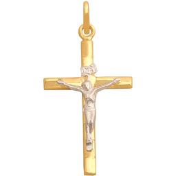 Złoty krzyżyk 585 PREZENT GRAWER PUDEŁKO