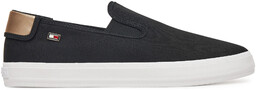Tenisówki Tommy Hilfiger Vulc Canvas Slip-On Sneaker FW0FW08645