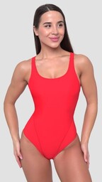GymBeam Damski sportowy strój kąpielowy Red