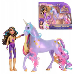 UNICORN ACADEMY ZESTAW LALKA SOPHIA I JEDNOROŻEC GWIAZDA