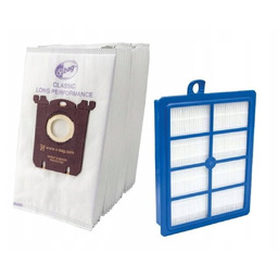 12x WORKI do Electrolux S-BAG Long Performance +FILTR