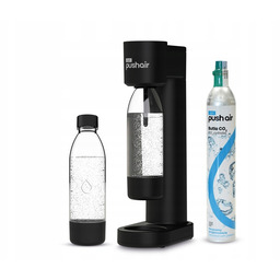 Saturator Dafi Push Air Czarny 2 butelki