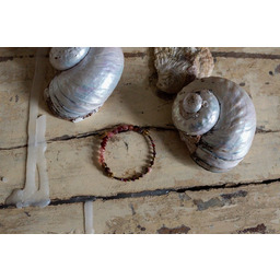 Pakamera Bransoletka z Opalem Granatem i Agatem