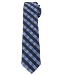 Granatowo-Niebieski Elegancki Krawat Męski -ALTIES- 6 cm,