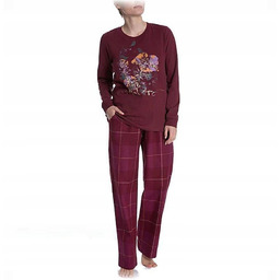 Triumph piżama damska bawełna czerwony rozmiar 36