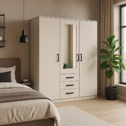 Szafa na ubrania nowoczesna z lustrem kaszmir 3