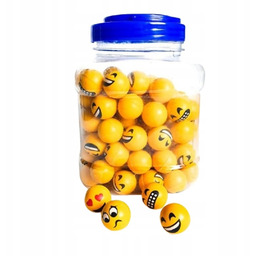 Piłki Kauczukowe "buźki" 110 szt.