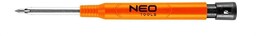 Neo-tools Ołówek warsztatowy, rysik automatyczny z temperówką +