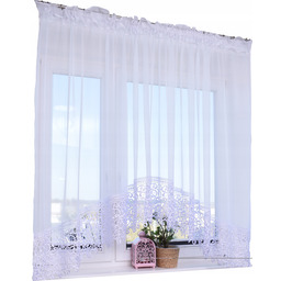 Firanka Łuk Z Gipiurą 500x150CM Gotowa Krótka