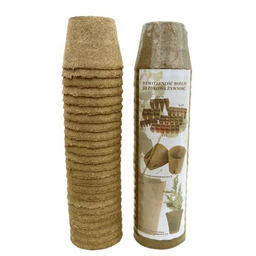 Jiffy Torfowe Doniczki Okrągłe 10x9/100SZT