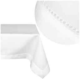 Obrus 140 x 140 Plamoodporny z Mereżką wz.