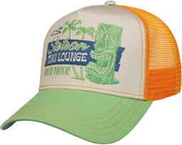 Czapka Trucker Tiki Lounge by Stetson, pomarańczowy, One