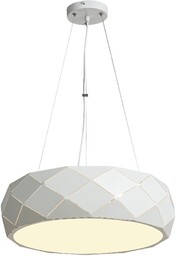 Lampa wisząca Reus 3xE27 biała LP-8069/1P WH -