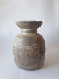 Pakamera Wazon drewniany vintage 24/19 cm nr.02