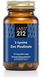 Labs212 L-Lysine Zinc Picolinate, 45 kaps.