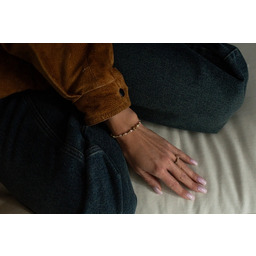 Pakamera Bransoletka z Mokaitem Kwarcem i Opalem