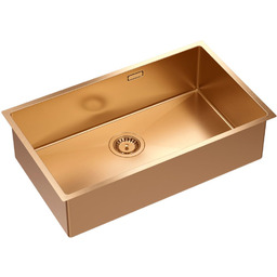 Quadron Zlewozmywak stalowy ANTHONY 80 Miedziany
