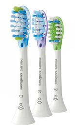 Końcówki do szczoteczki SONICARE Premium HX9073/07 MIX-PACK WHITE