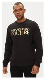 Versace Jeans Couture Bluza 76GAIT00 Czarny Regular Fit