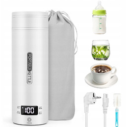 Czajnik Podróżny Przenośny , Termos, Czajnik Elektryczny 500ML