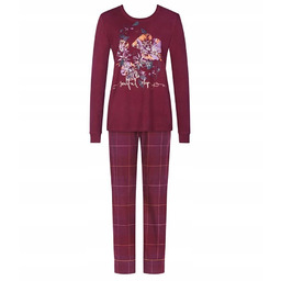 Triumph piżama damska bawełna czerwony rozmiar 40