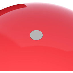 Verpan Lampa stołowa design Wire, możliwość ściemniania, chromowy