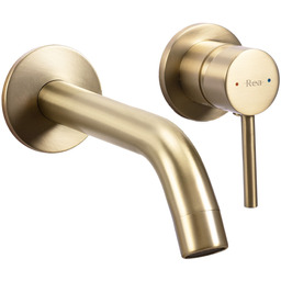 Rea Bateria podtynkowa Rea OWEN Złota szczotkowana +