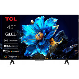 2X Telewizor Tcl 43P79K 43" Qled 4K Google