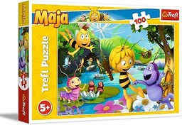 Trefl Pszczółka Maja i Przyjaciele Puzzle 100 Elementów