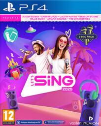 Gra PS4 Let''s Sing 2025 + 2 mikrofony
