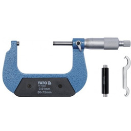 YATO YT-72302 Mikrometr kabłąkowy Zakres pomiarowy do: 75[mm],