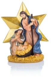 Figurka - Święta Rodzina - gwiazda - 15