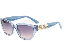 Okulary GUESS GO00004-5784W. Okulary przeciwsłoneczne, Kolor niebieski. Kobieta.