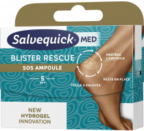Salvequick Blister Rescue hydrożelowe plastry na pęcherze