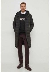 Karl Lagerfeld kurtka puchowa męska kolor czarny zimowa