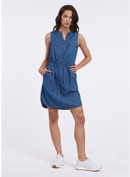 sukienka RAGWEAR - Roissin Denim Denim Blue (2010)