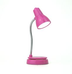 Lampka przypinana do książki Bookchair Little Lamp Różowa