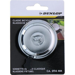 DUNLOP Dzwonek rowerowy Classic Srebrny RABAT NA AKCESORIA!