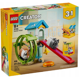 Lego 31155 Creator 3w1 Kołowrotek dla chomików Hamster