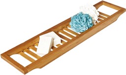 Tutumi Półka kąpielowa bambusowa na wannę 391078A BAMBOO